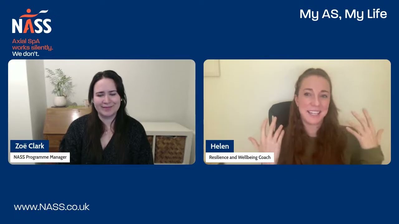 Self-compassion and axial SpA, with Helen Jones