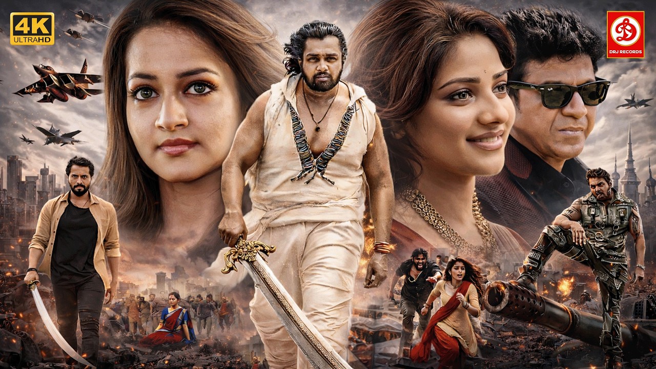 New Released South Indian Movie In Hindi | Action Movie |Dhruva Sarja, Rachita Ram, Shanvi, Srimurli