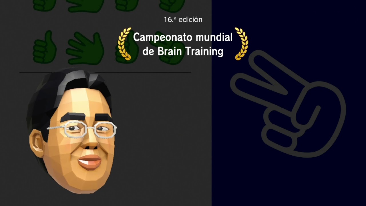 Campeonato mundial de Brain Training - 16a edición