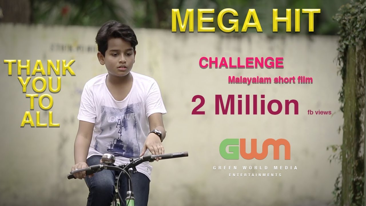 Challenge Malayalam short film master gaurav Menon