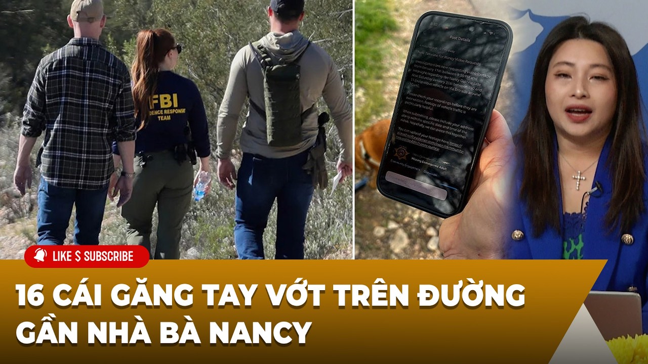 Thời Sự Thế Giới P2 (02-16-2026) 16 cái găng tay vớt trên đường gần nhà bà Nancy