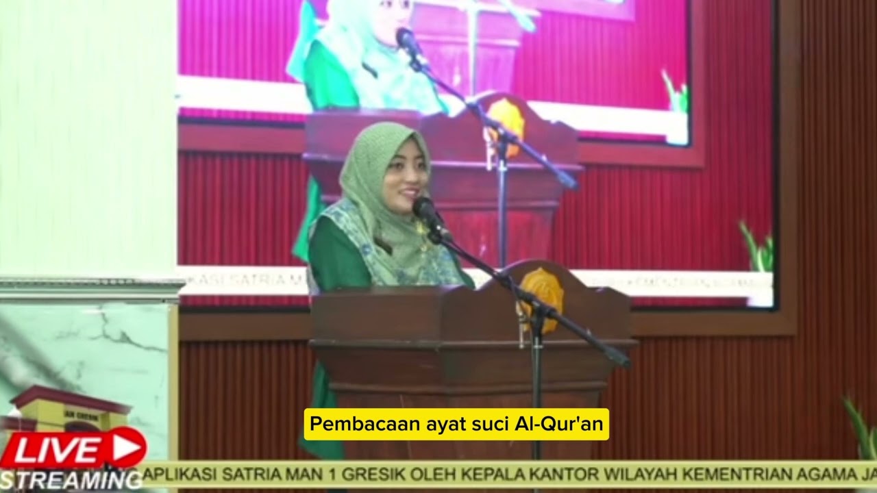 Contoh MC Formal | Pembinaan Guru & Tendik MAN 1 Gresik oleh Kepala Kanwil Kemenag Jawa Timur | 2024