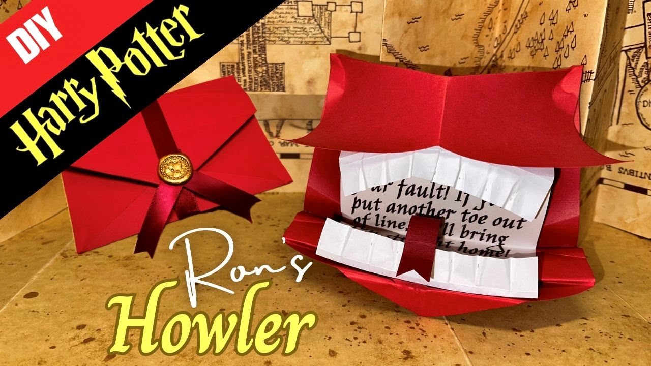 ⚡️Harry Potter DIY: Build a Howler that screams!
