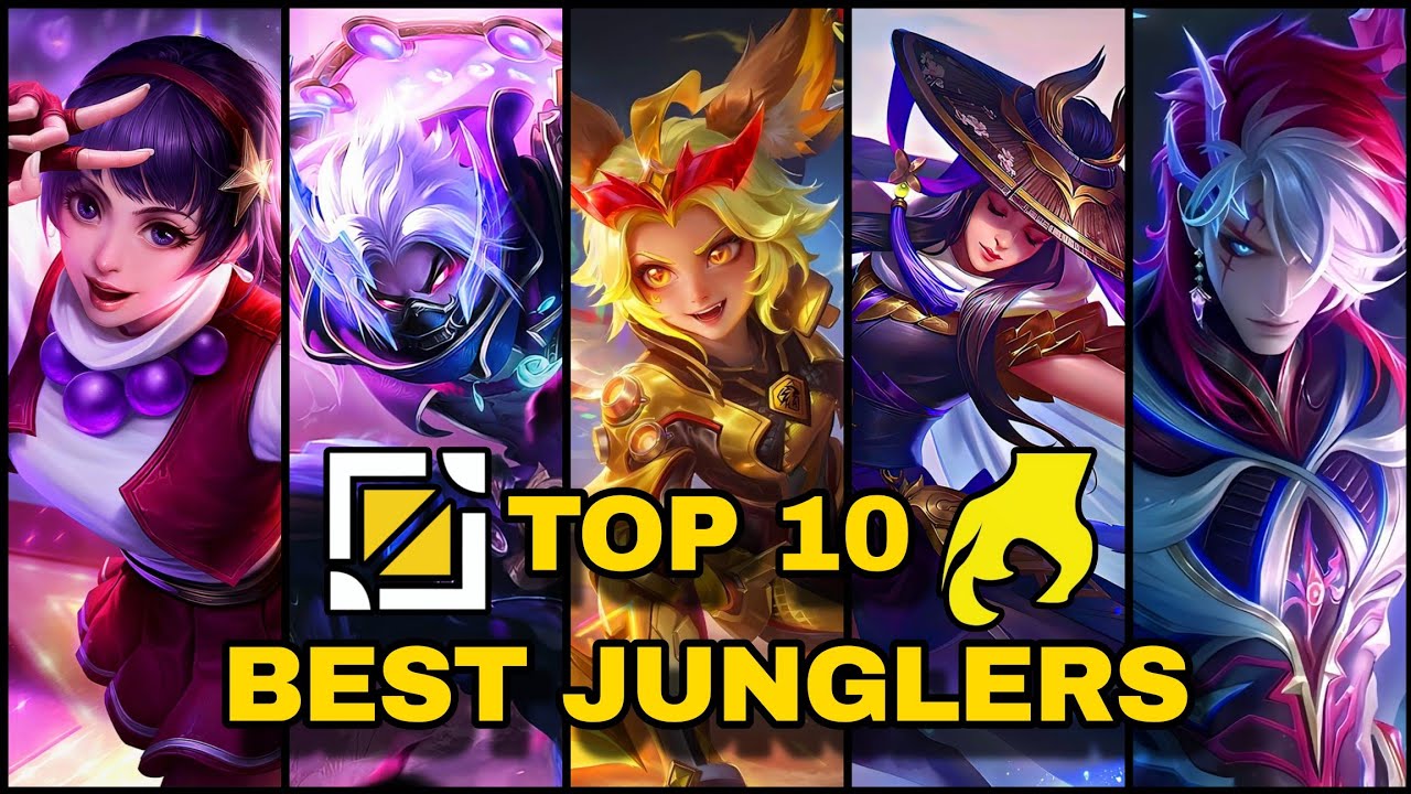 Top 10 Strongest Junglers in Mobile Legends | Dominate the Jungle and Climb Fast! S38