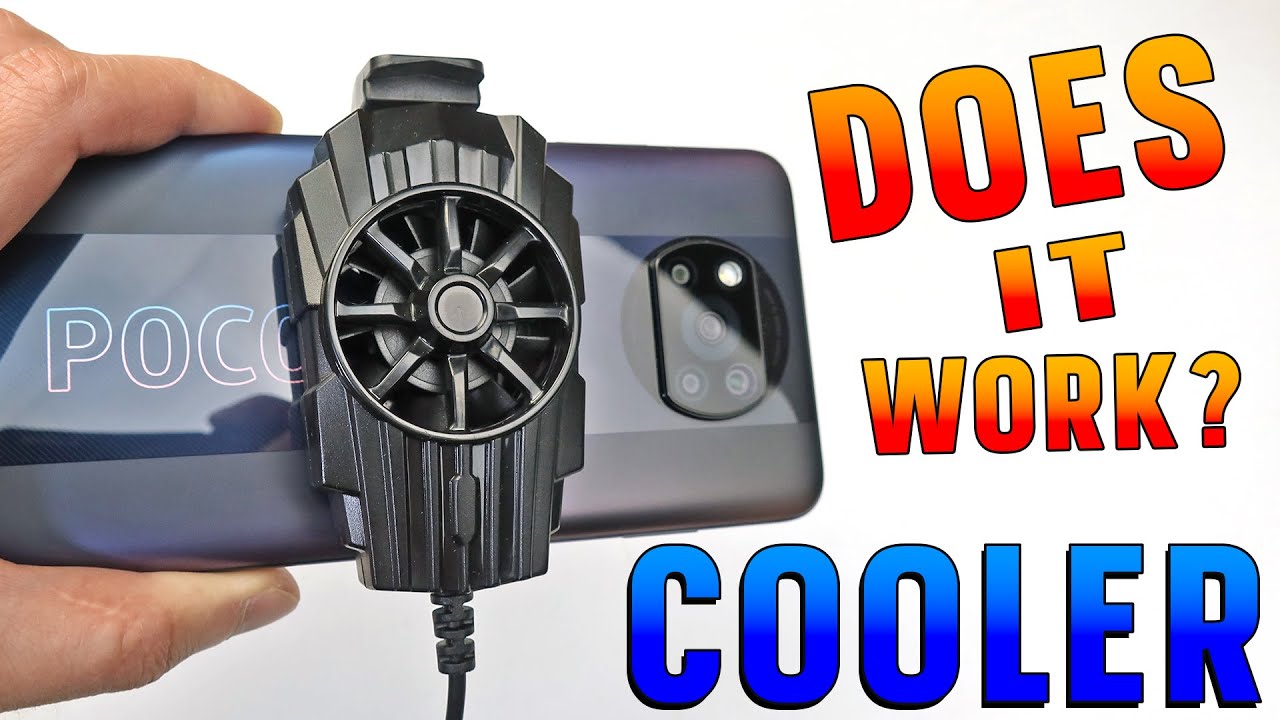 Phone Cooler for Gaming - TEST - Mobile Phone Ventilator Fan