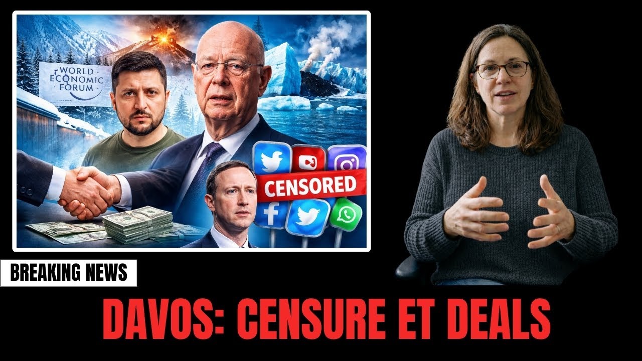 Davos: 3 scandales en 48h — “concept de deal”, Groenland/Islande… et censure ?