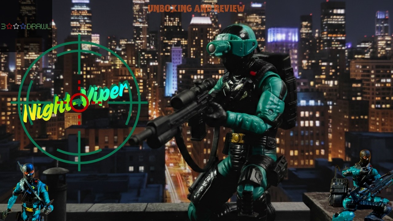 Night-Viper G.I. Joe Classified # 187 unboxing and review