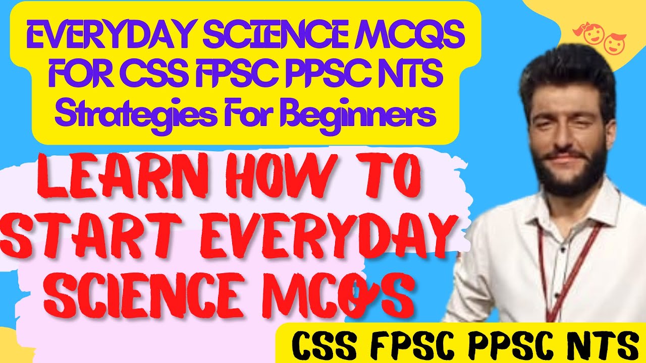 Best Practice Everyday Science MCQS For CSS FPSC PPSC NTS | General Knowledge MCQs Testing Education