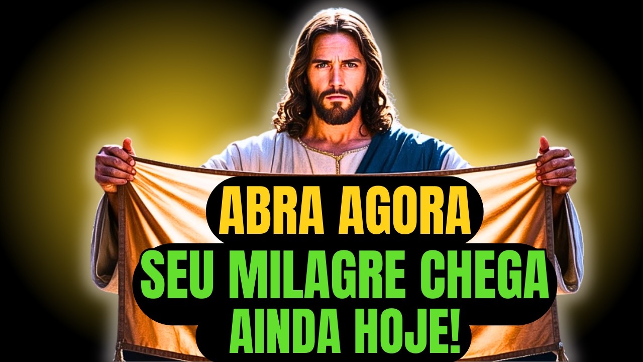 DEUS DIZ, PREPARE SE EU TE ESCOLHI   RECEBA SEU MILAGRE AINDA HOJE!