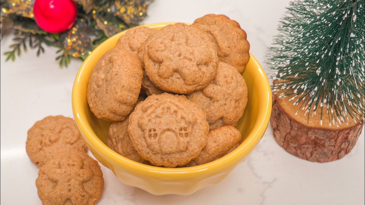 BISCOITO NATALINO FÁCIL DE FAZER SEM AÇÚCAR GLÚTEN E OVO DELICIOSO | Cook'n Enjoy 1702