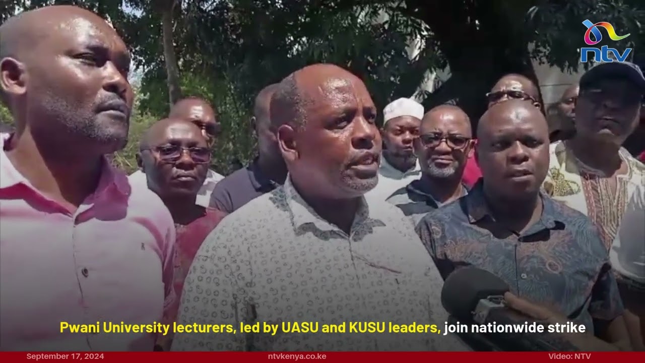 Pwani University begin their national strike led by KUSU and UASU Secretary Generals