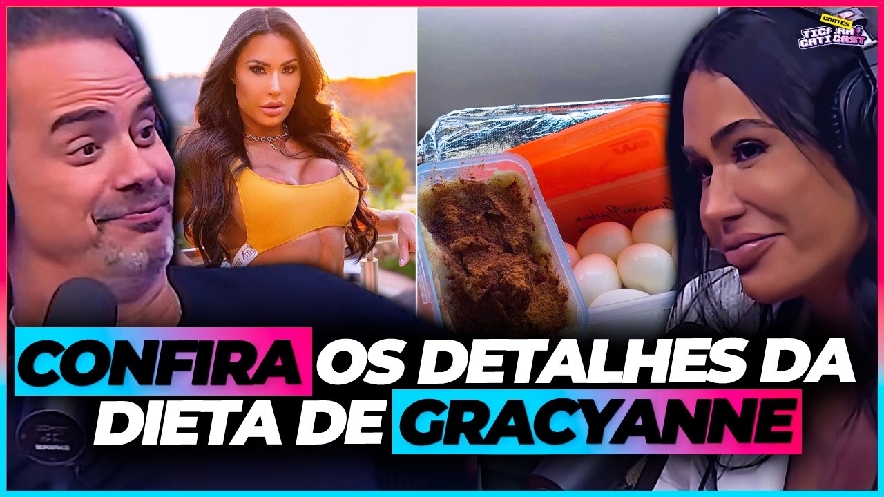 CARIOCA FICA EM CHOQUE COM DIETA DE GRACYANNE