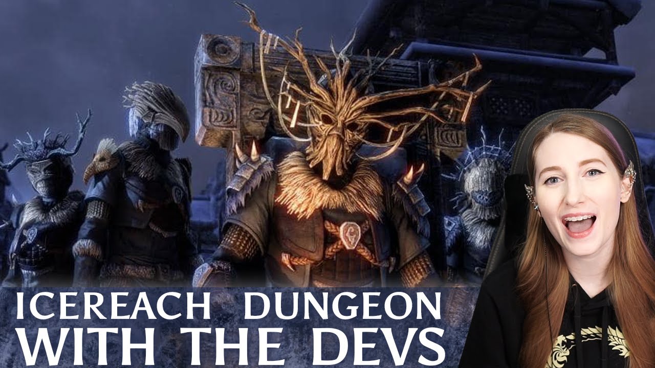 Icereach Tour with the Devs | Harrowstorm Dungeon Preview | Elder Scrolls Online: Greymoor