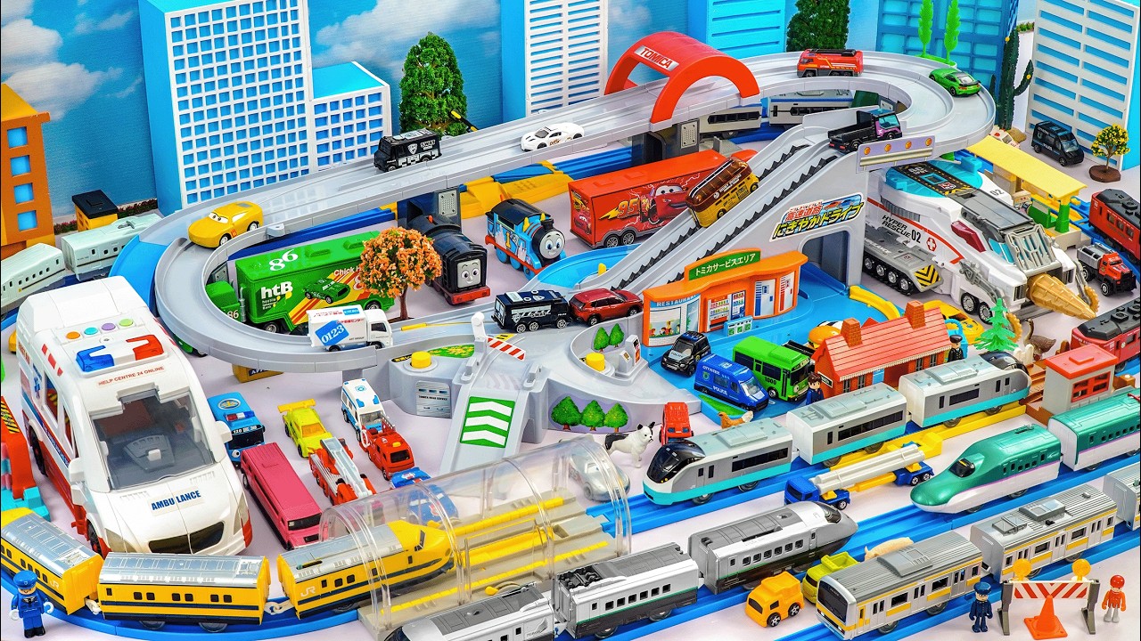 Plarail Shinkansen ☆ Construction of multi-purpose through Henry's Tunnel Blue Mountain Quarry