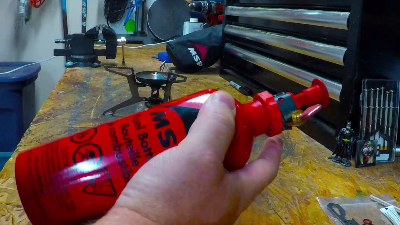 MSR Whisperlite Universal Stove + Mods(Alcohol)