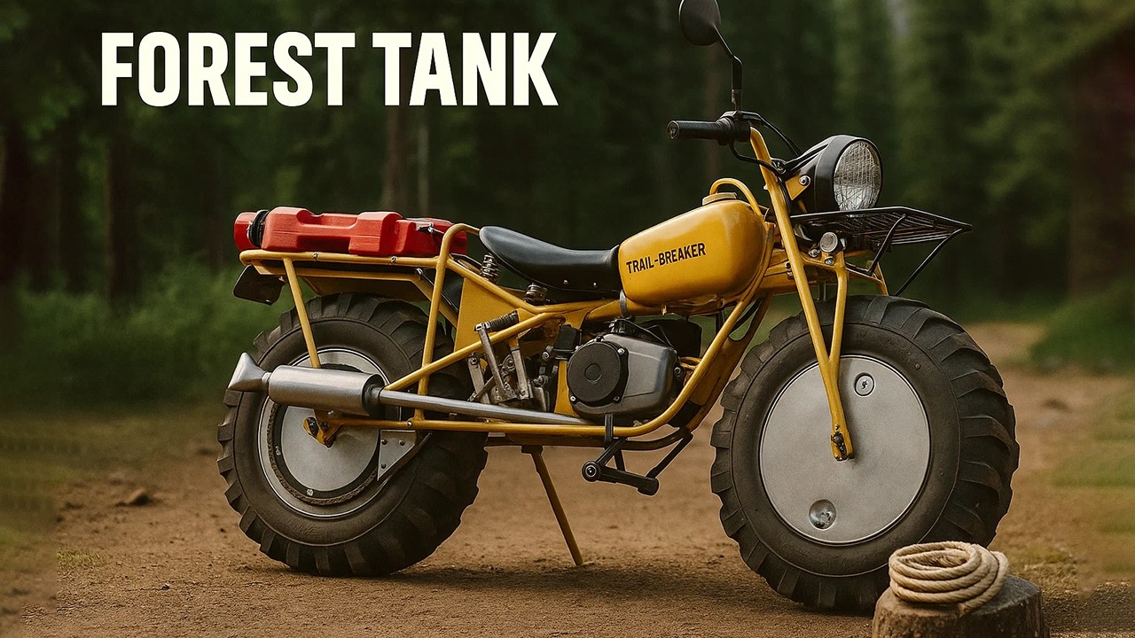 Rokon Trail-Breaker z 1963 roku: Najbardziej niepowstrzymany motocykl z napędem na dwa koła w his...
