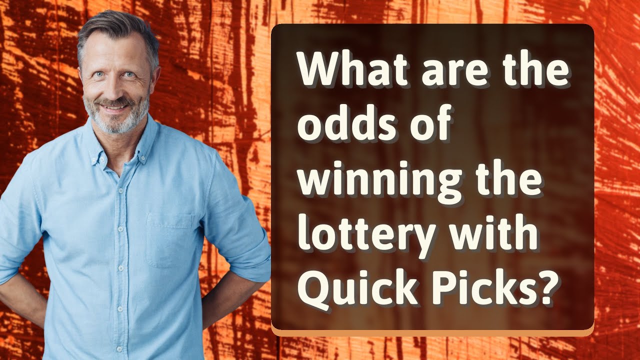 What are the odds of winning the lottery with Quick Picks?