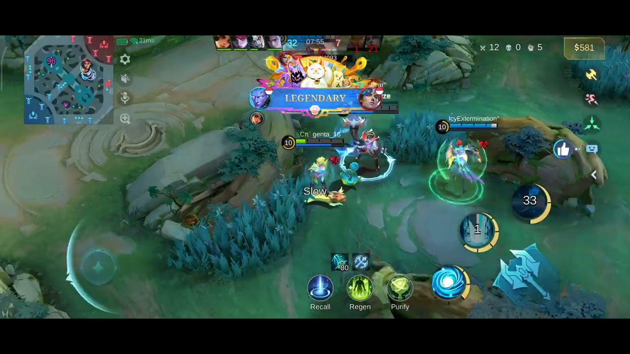 mobile legend solo rank 01 #mlbb #gameplay #gaming #games 