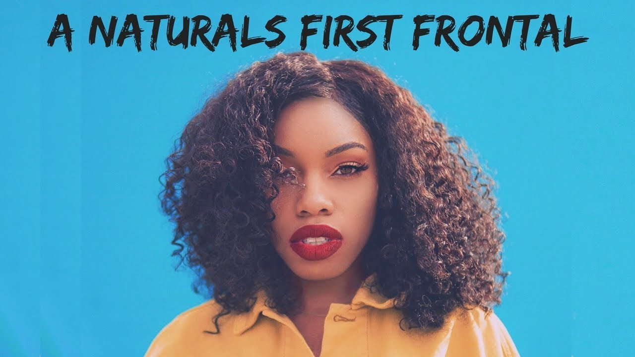 My First FRONTAL! Her Hair Company Brazilian Curly Review