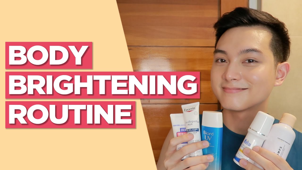 Routine to BRIGHTEN / LIGHTEN Dark Areas! Underarms, Knees, Elbows, Arms/Legs (Filipino) |Jan Angelo