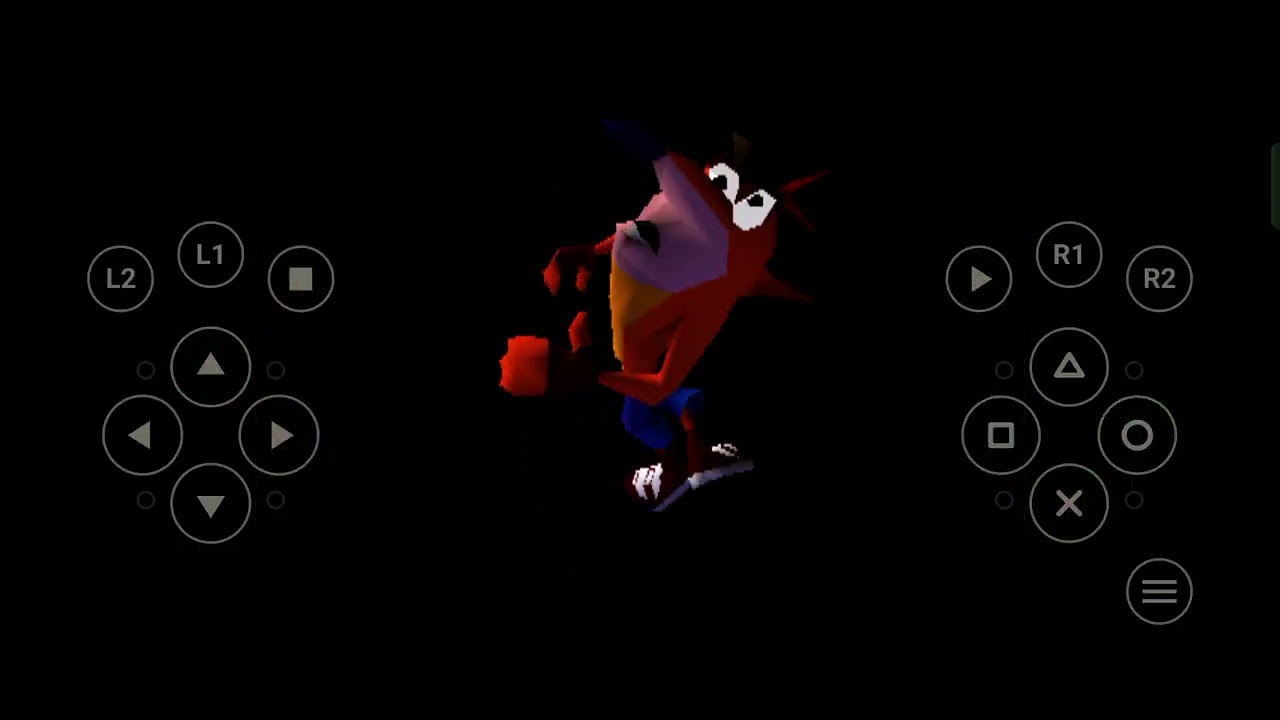 Crash emulador de ps1 rodando liso no Dimensity 700 #games #viral #ps1 #android
