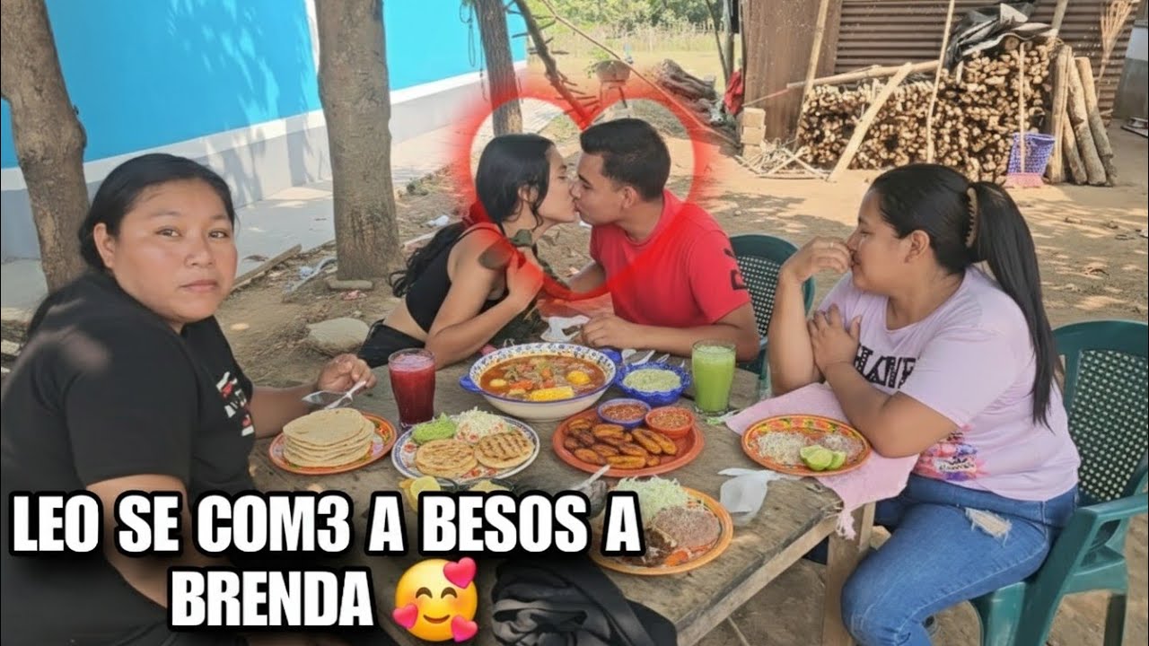 LEO  Se Come A Besos A BRENDA Enfrente  Todos🥰 MANU Le Pela La C4ra Que NO Se Abucibo😱