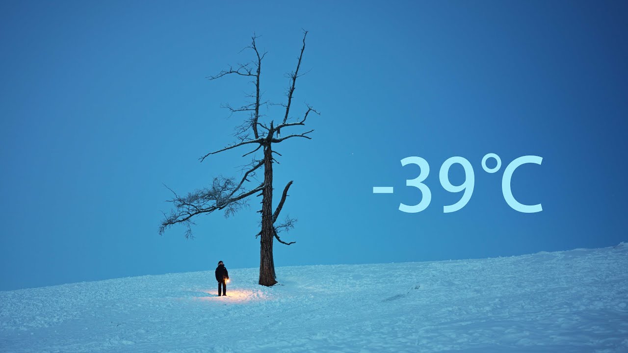 零下39度，我在中国边疆，邂逅了神的自留地｜新疆阿勒泰｜4KHDR