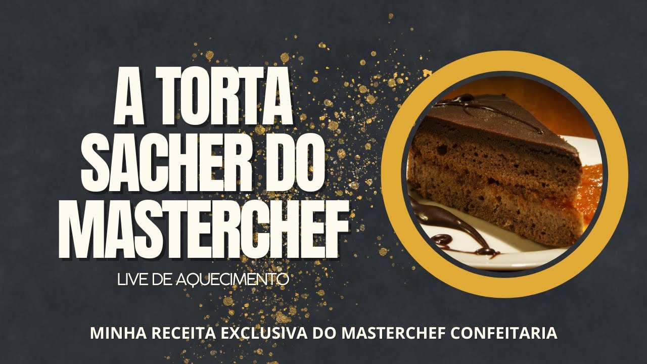 A Torta Sacher de Kinkan do Masterchef - Chef Cesar Yukio