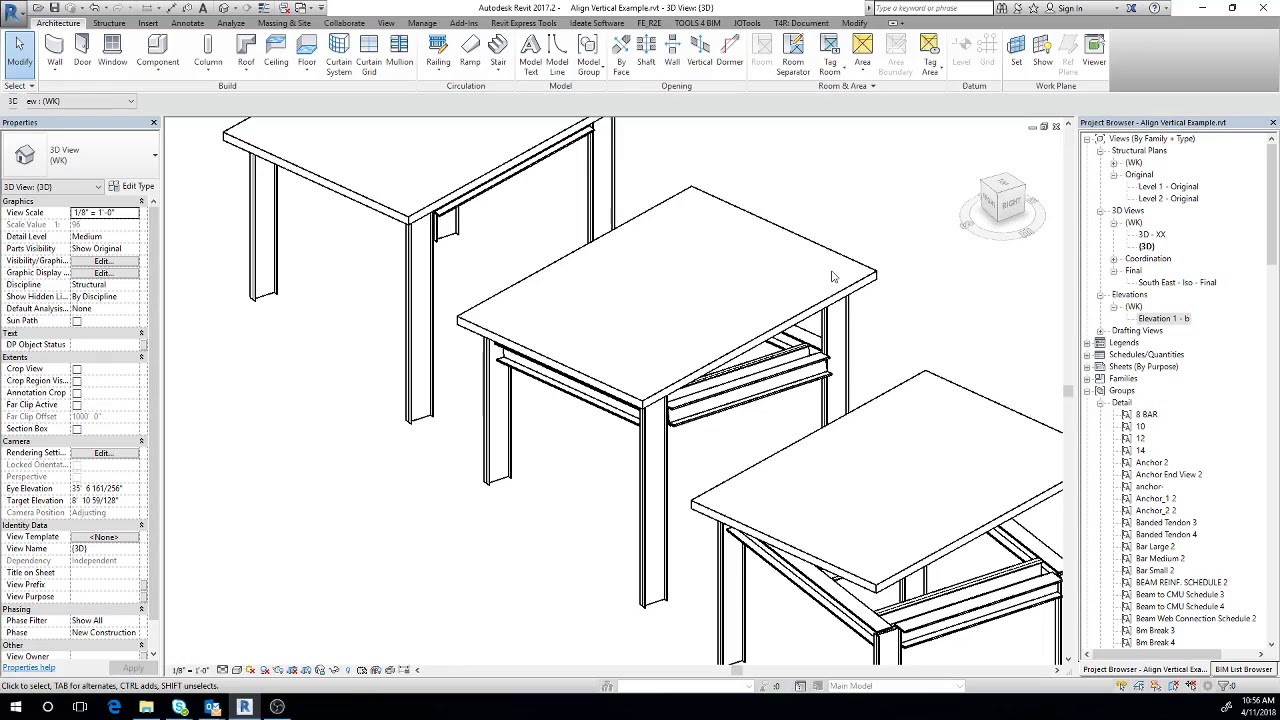 3 Methods of Align Beams to Sloped Surfaces in Revit