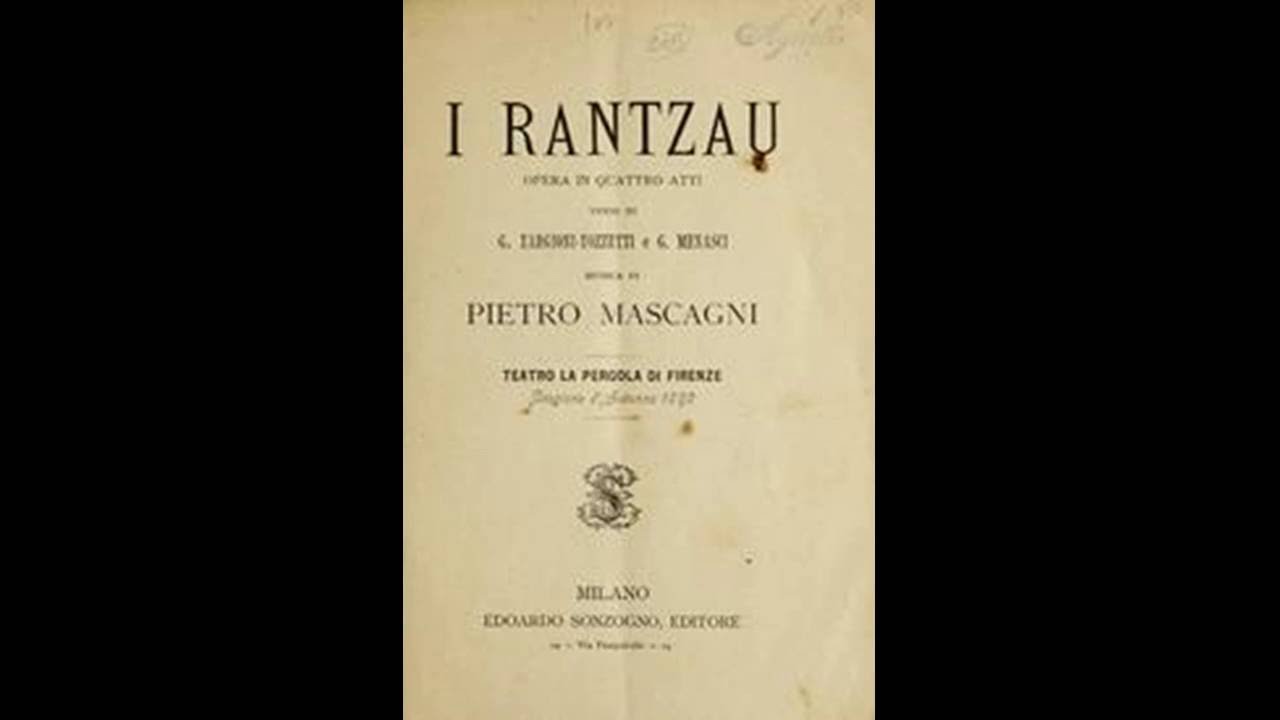 P. Mascagni - I Rantzau Intermezzo (live) con bis!