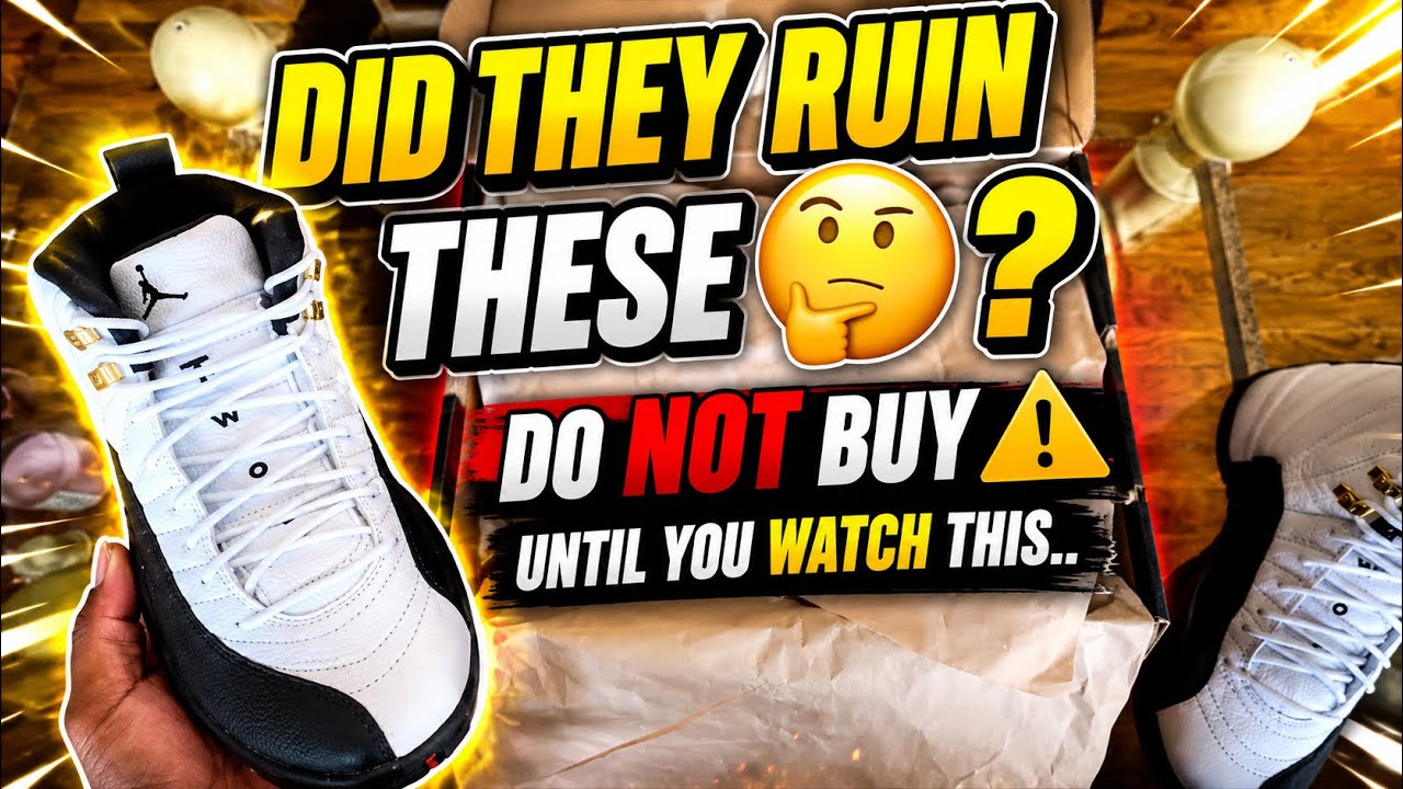 Air Jordan 12 ‘Taxi’ 2025! Early Look And Review!