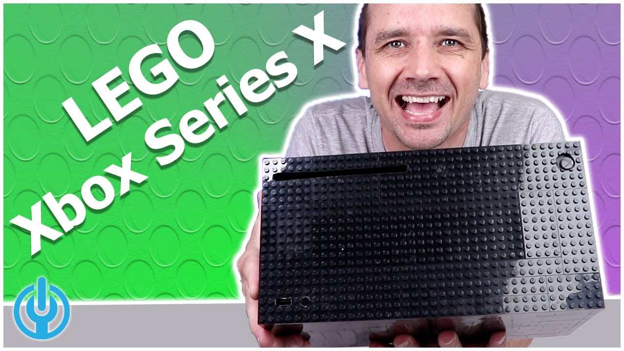 I BUILT a WORKING Xbox Series X from LEGO!