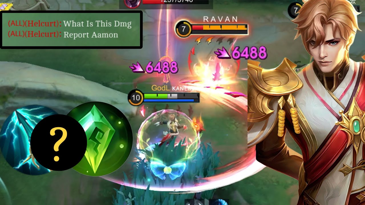 The enemy team reported me for using this burst damage build | mobile legends 