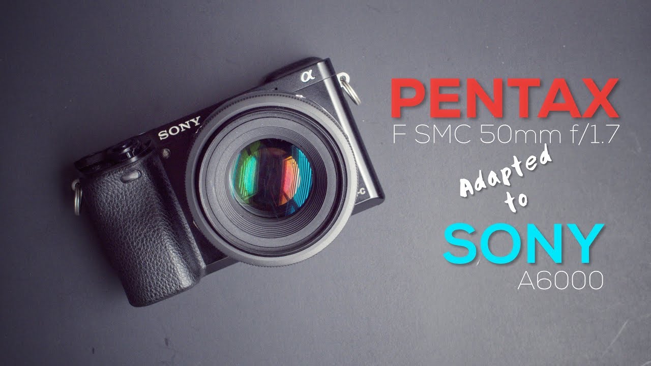 Pentax F SMC 50mm f1.7 adapted to the Sony A6000