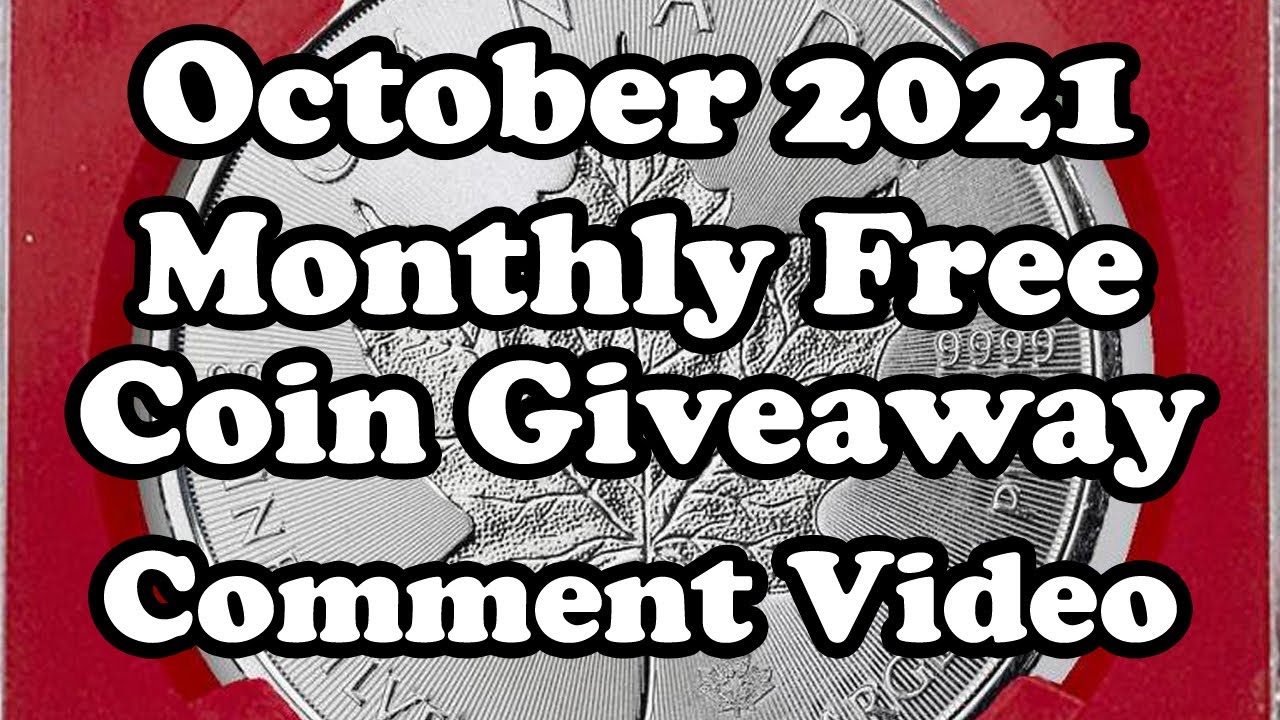 October 2021 Monthly Free Coin Giveaway Comment Video - Michael Kittle Rare Coins