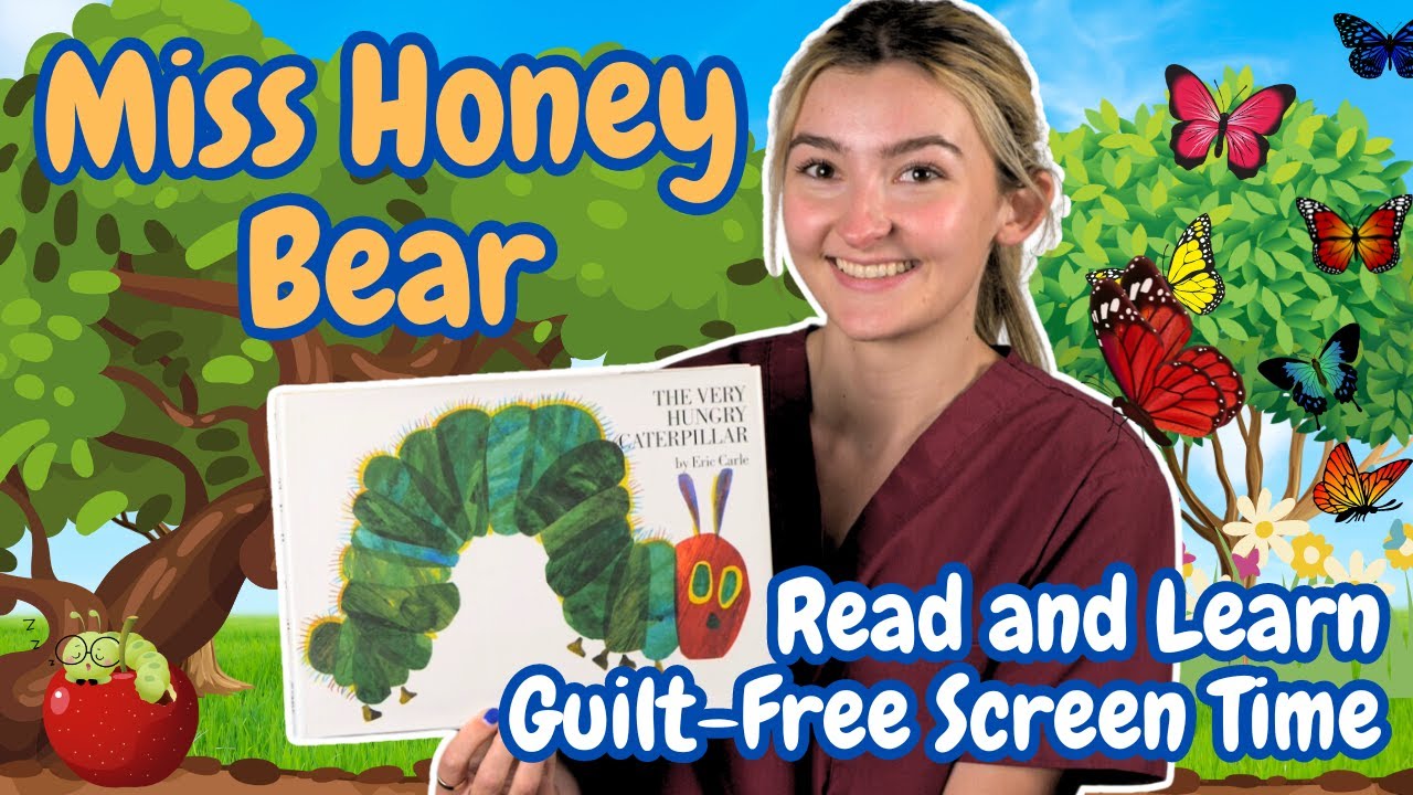 The Very Hungry Caterpillar | Gentle Read-Aloud by a Speech Therapist for Early Language