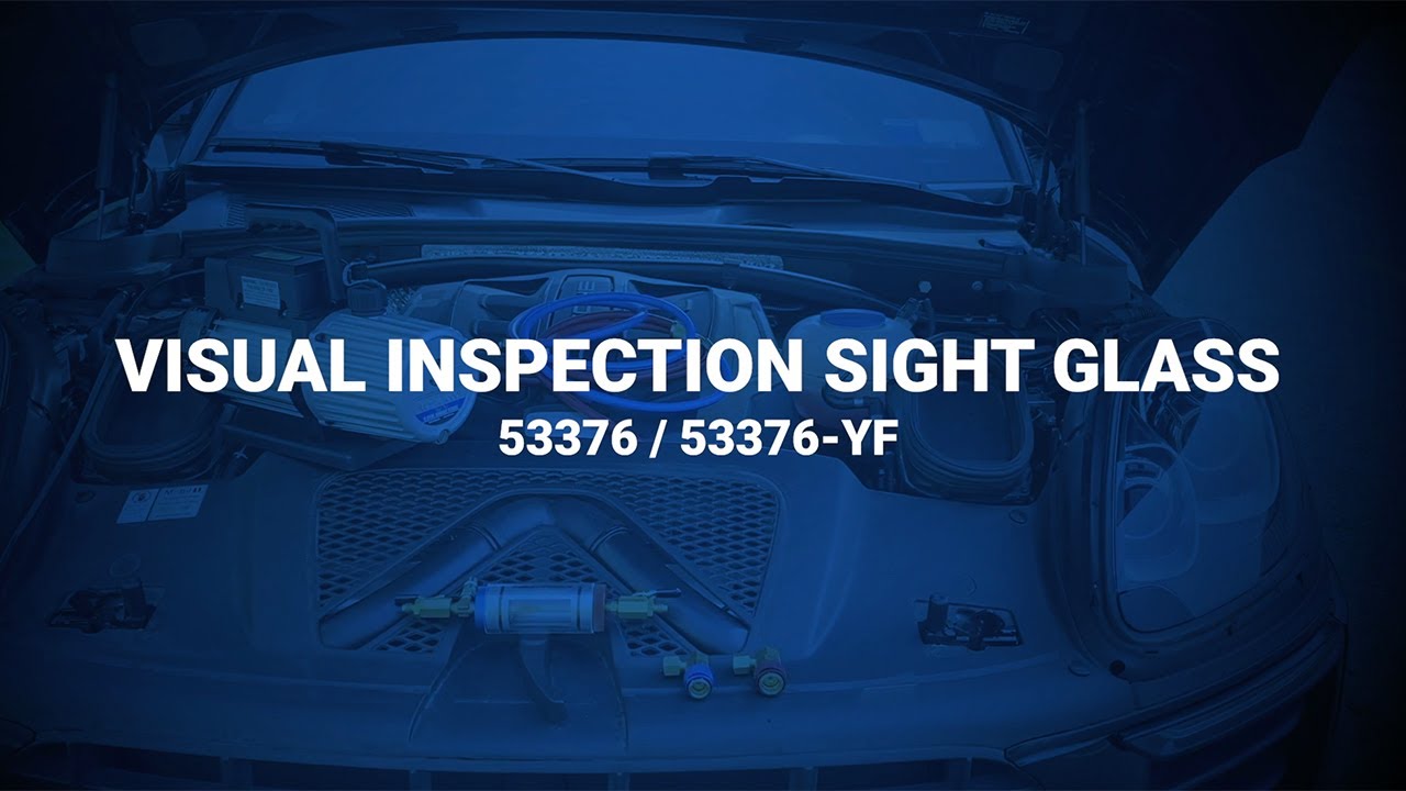 Mastercool Visual Inspection Sight Glass - How to See Condition of Refrigerant in Your Vehicle