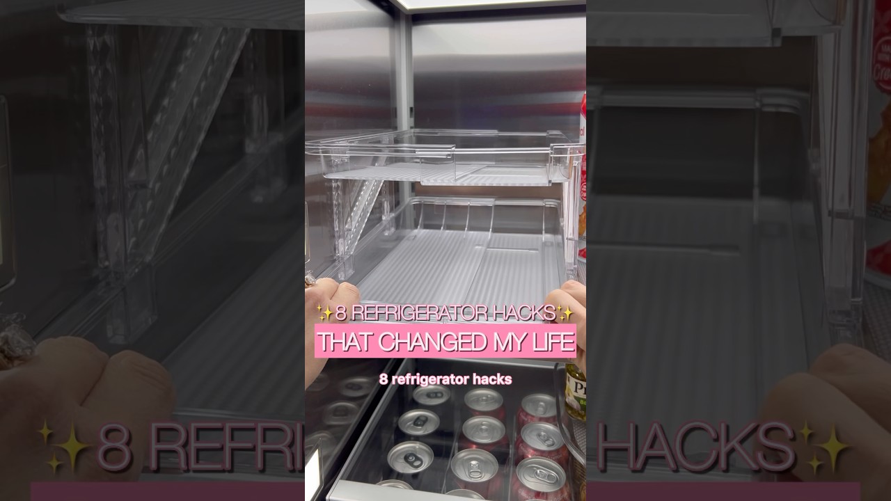 8 гениальных кухонных лайфхаков для организации холодильника и морозильной камеры! (Не пропустите...