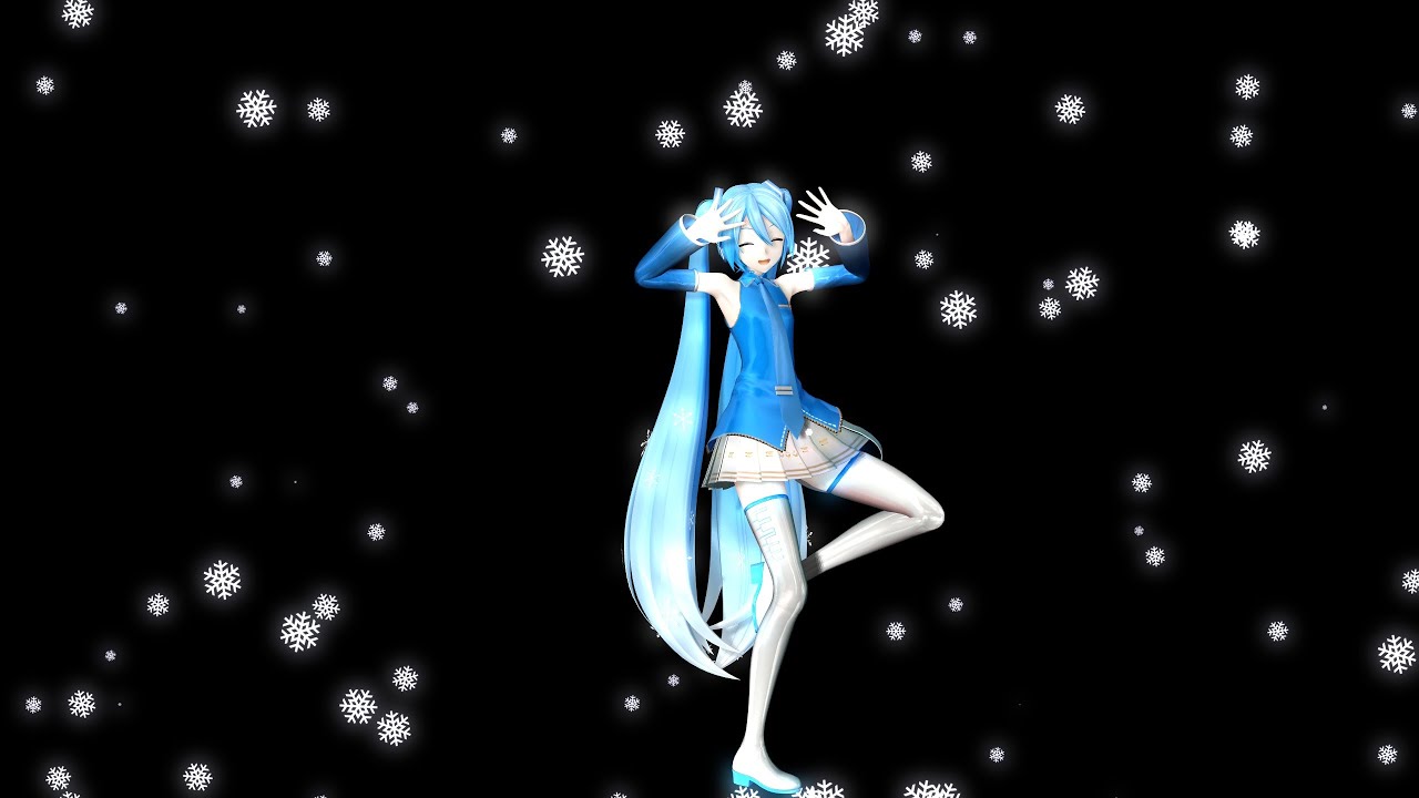 【YYB x MMD Hologram】 SnowMix 【Hatsune Miku】