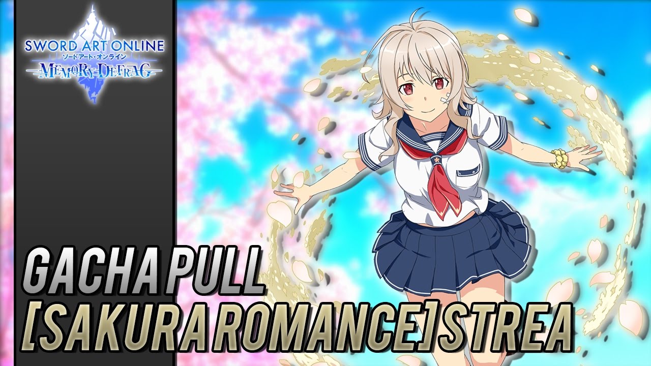 Sword Art Online: Memory Defrag | SAO MD | [Sakura Romance] Strea Gacha Pull Summoning!!!