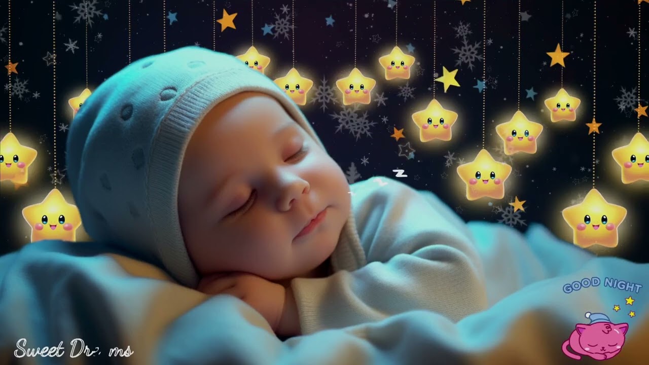Beat Insomnia Fast 💤 Mozart & Brahms Lullabies  Soothing Baby Sleep Music for Sweet Dreams