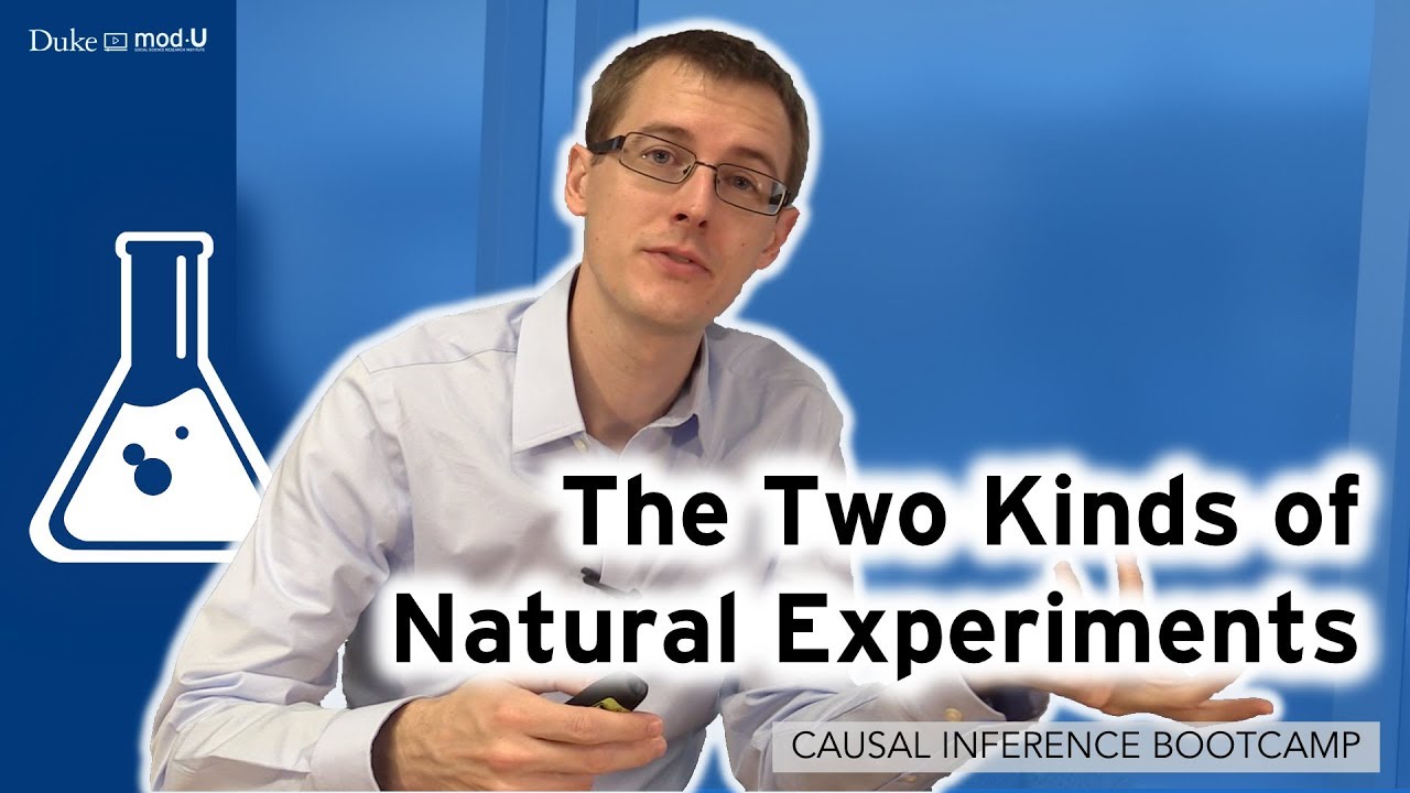 The Two Kinds of Natural Experiments: Causal Inference Bootcamp
