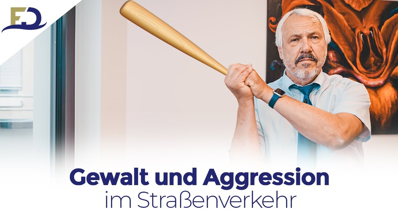 Gewalt und Aggression im Straßenverkehr führt zum Führerscheinverlust!