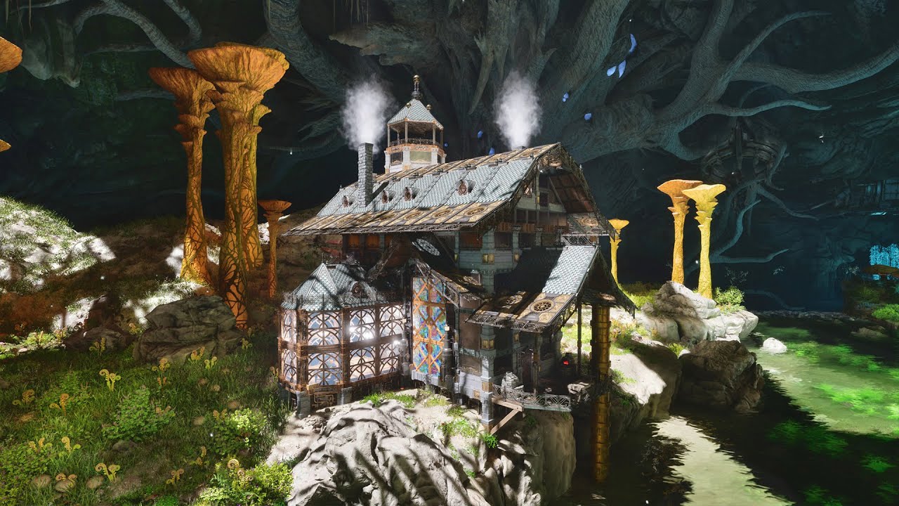 🔴 Let's Build a Steampunk Starter Base for Aberration in ARK: Survival Ascended!