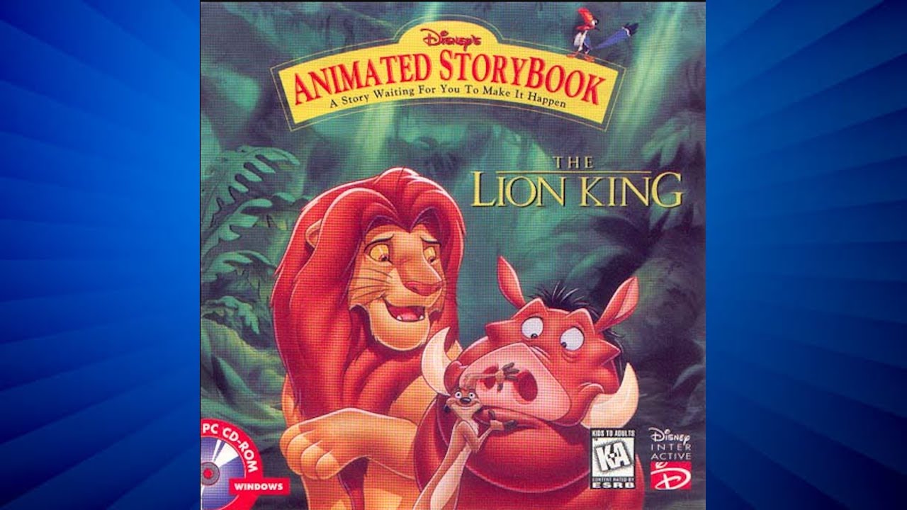 Disney Animated Storybook: The Lion King - Complete Game