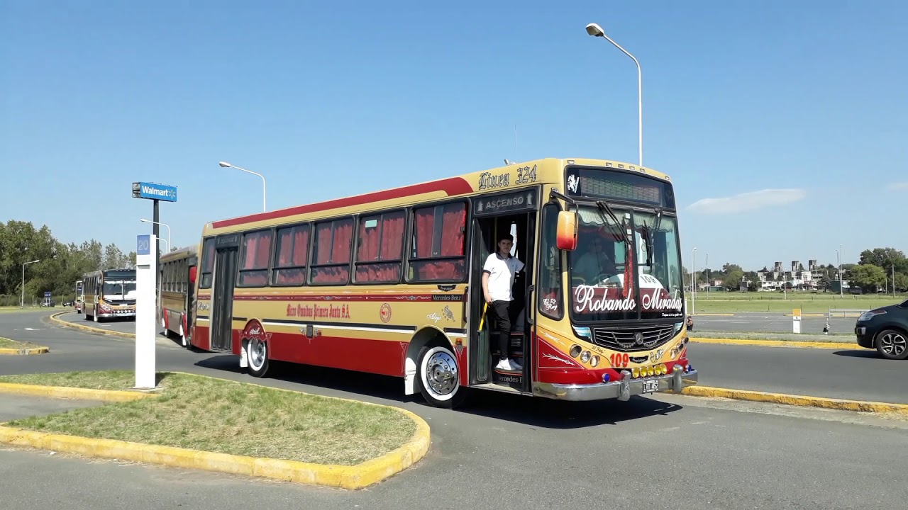La 324 entrando a Tablada (Expo solidaria 14-04-2019)