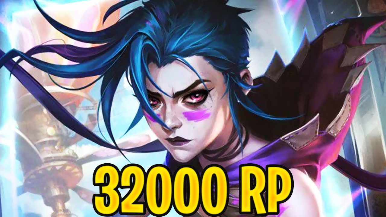 EN PAHALI JİNX KOSTÜMÜYLE OYNADIM! | 32000 RP ARCANE PARAMPARÇA JİNX | Zegabon