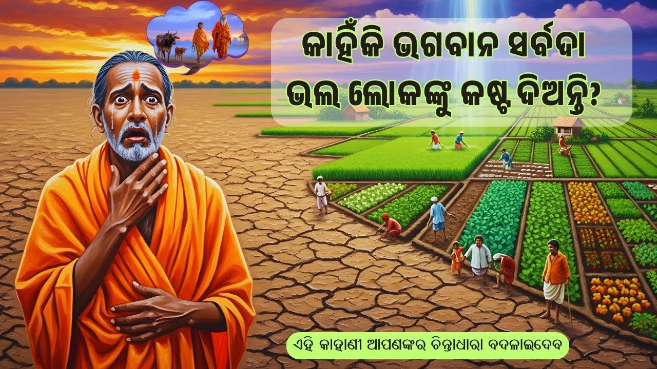 କାହିଁକି ଭଗବାନ ଭଲ ଲୋକଙ୍କୁ କଷ୍ଟ ଦିଅନ୍ତି | why god gives us pain #story #odia