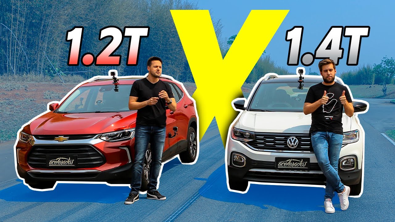CHEVROLET x VW! Tracker 1.2 x T-Cross 1.4, o duelo que faltava nos 1.000 metros do Arrancad&atilde;o #55