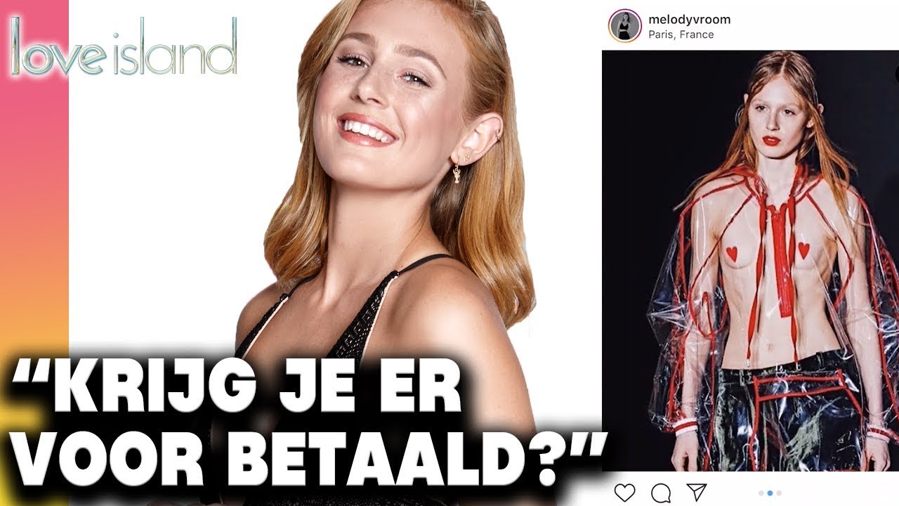 LOVE ISLAND MELODY  liep NAAKT een FASHION SHOW! | Juicy Details  - CONCENTRATE